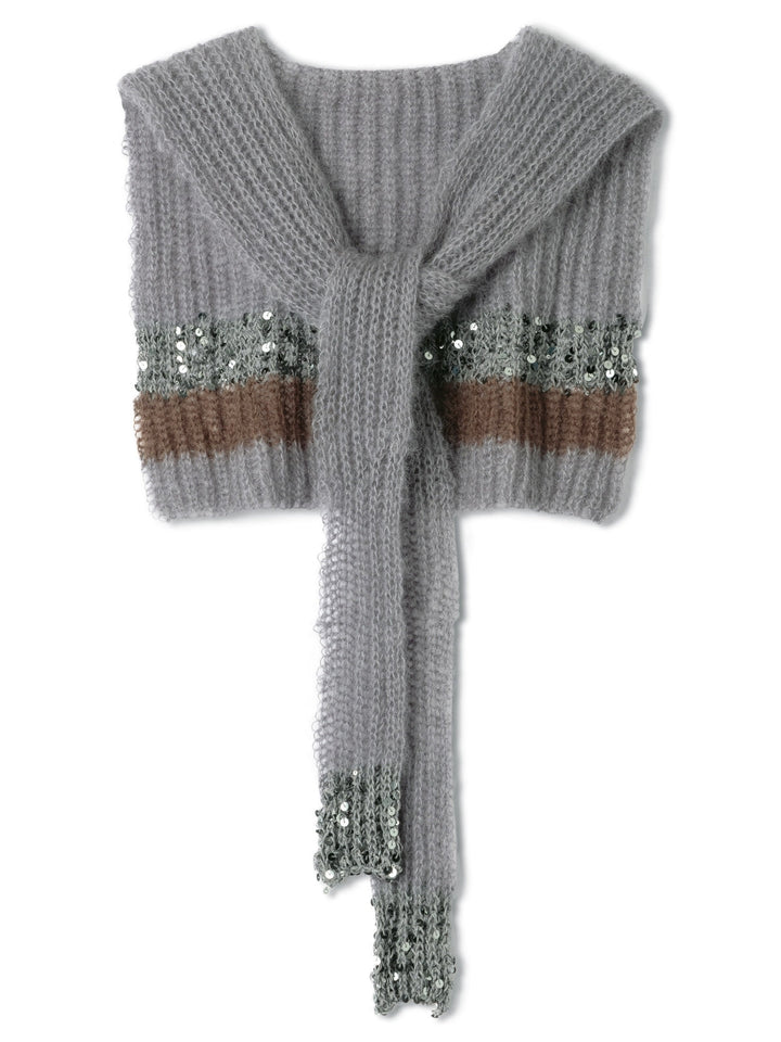 Strickpaket Filo Di Gio Cosmo Kragenschal