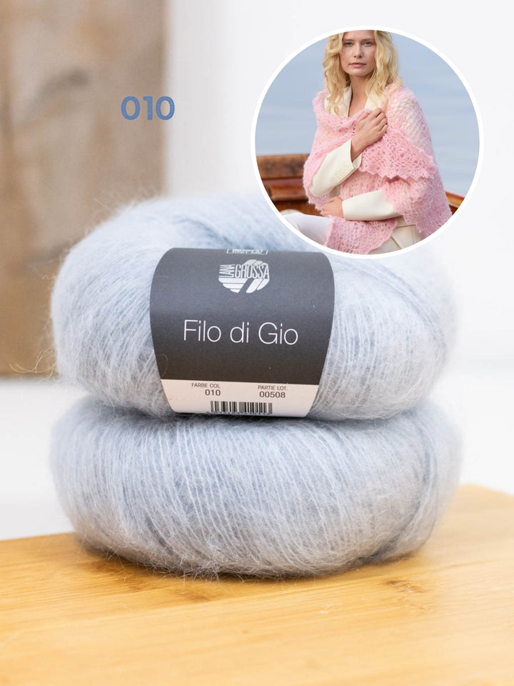 Häkelpaket Filo Di Gio Dreieckstuch