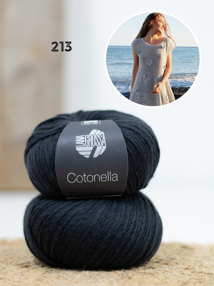 Häkelpaket Cotonella Kleid mit Blüten