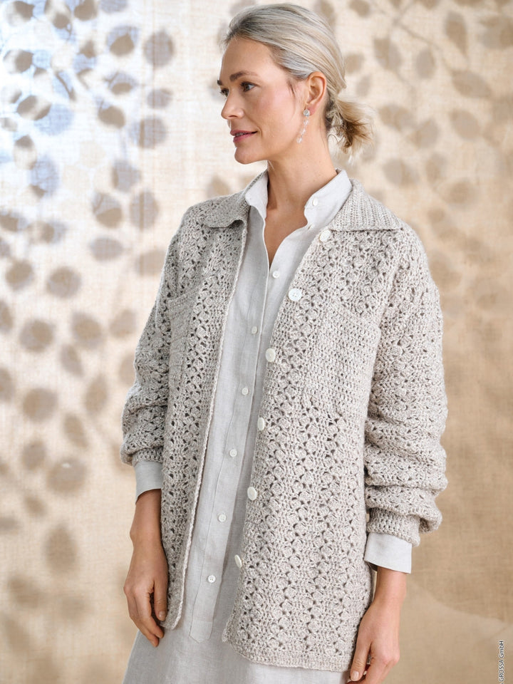 Häkelpaket Bottoni Jacke