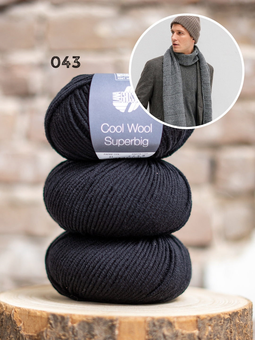 Häkelpaket Cool Wool Superbig Schal