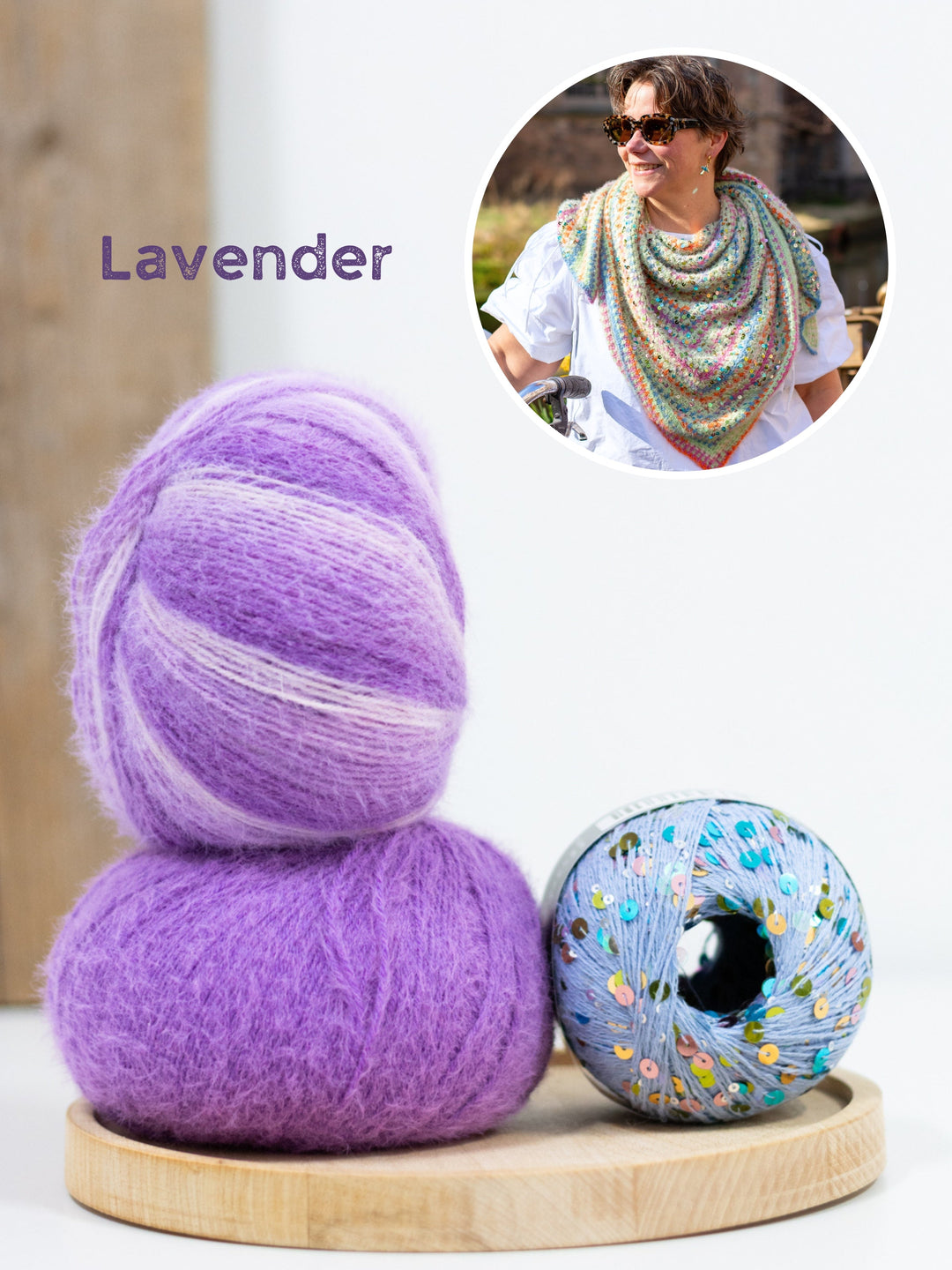 Häkelpaket Spring Sparkle Tuch