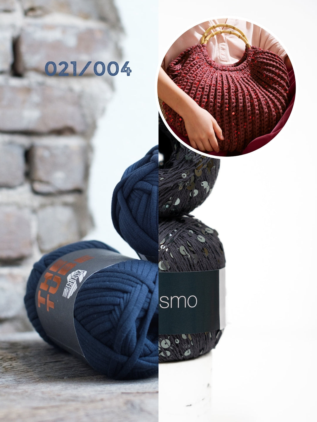 Häkelpaket The Tube Cosmo Beuteltasche