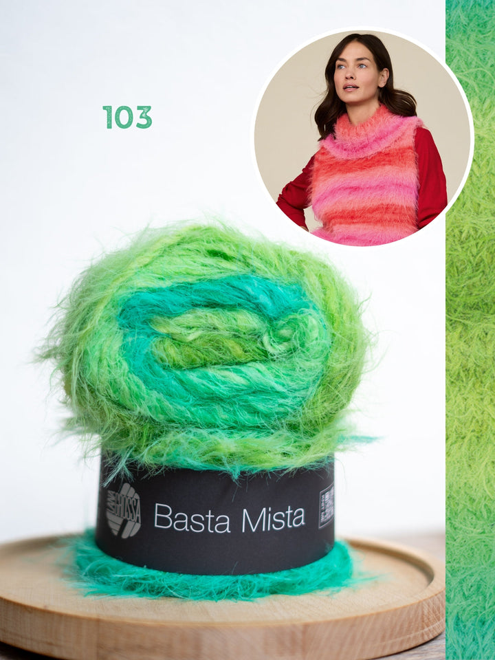 Strickpaket Basta Mista Pullunder mit Rollkragen