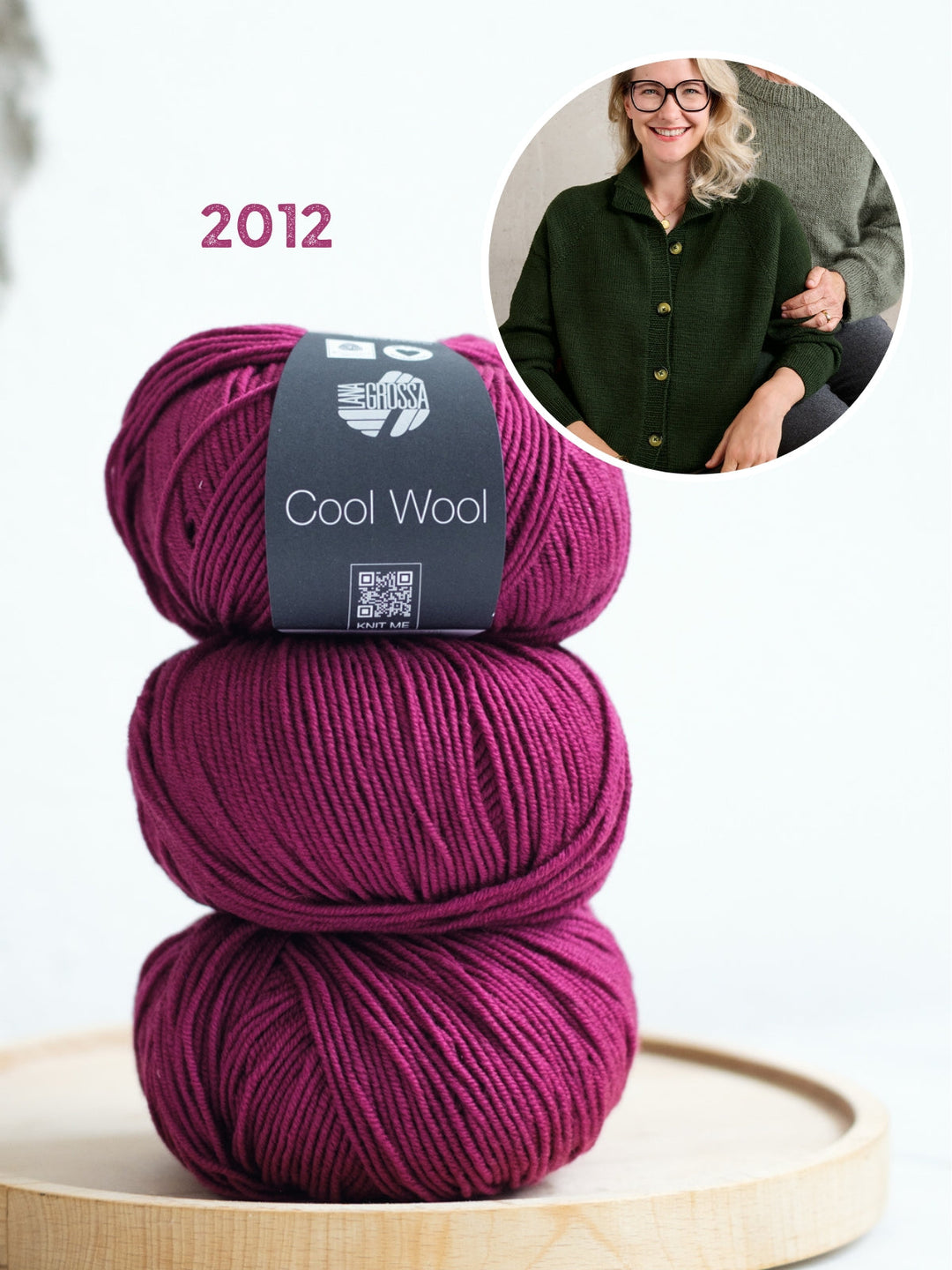 Strickpaket Classy Raglan Jacket - Cool Wool