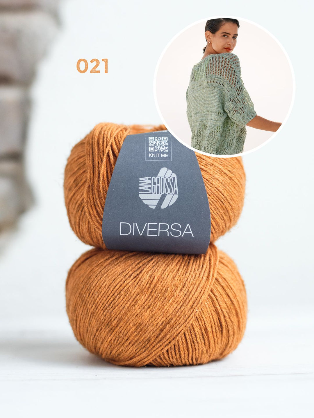 Strickpaket Diversa Jacke im Mustermix