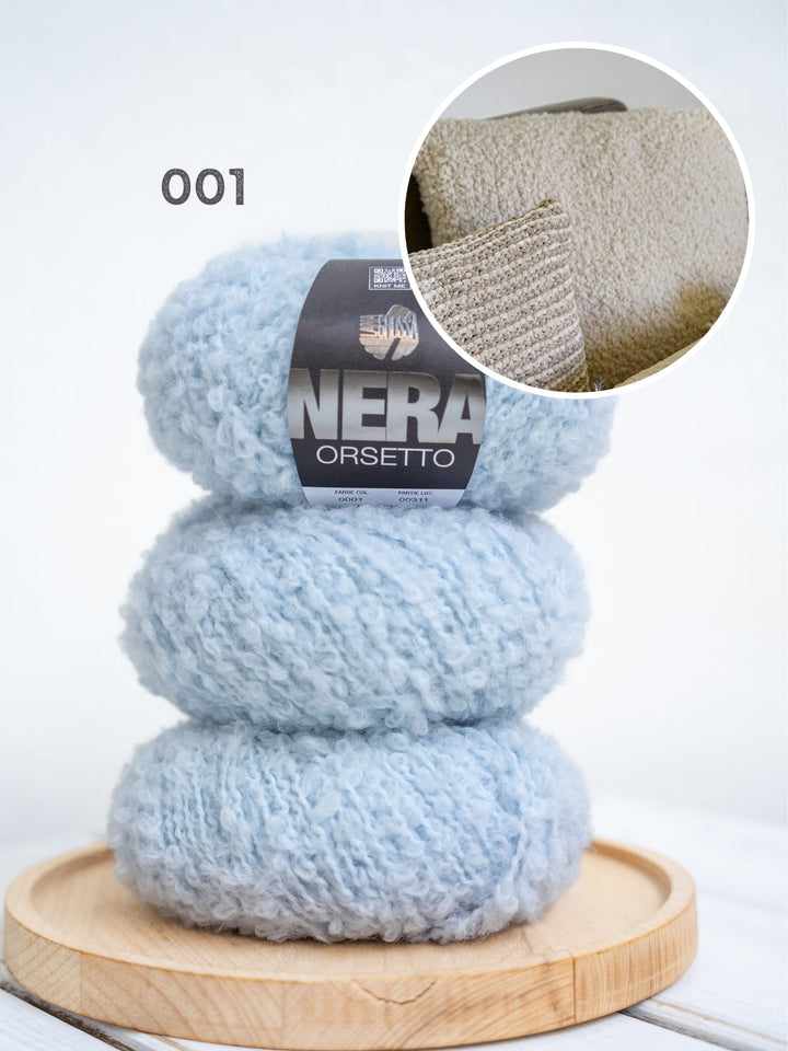 Strickpaket Orsetto Kissenhüllen