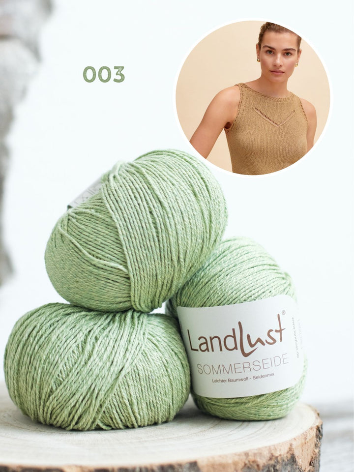 Strickpaket Sommerseide V-Top