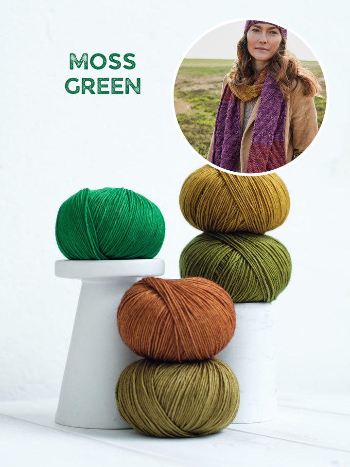 Strickpaket Cool Wool Vintage Schal