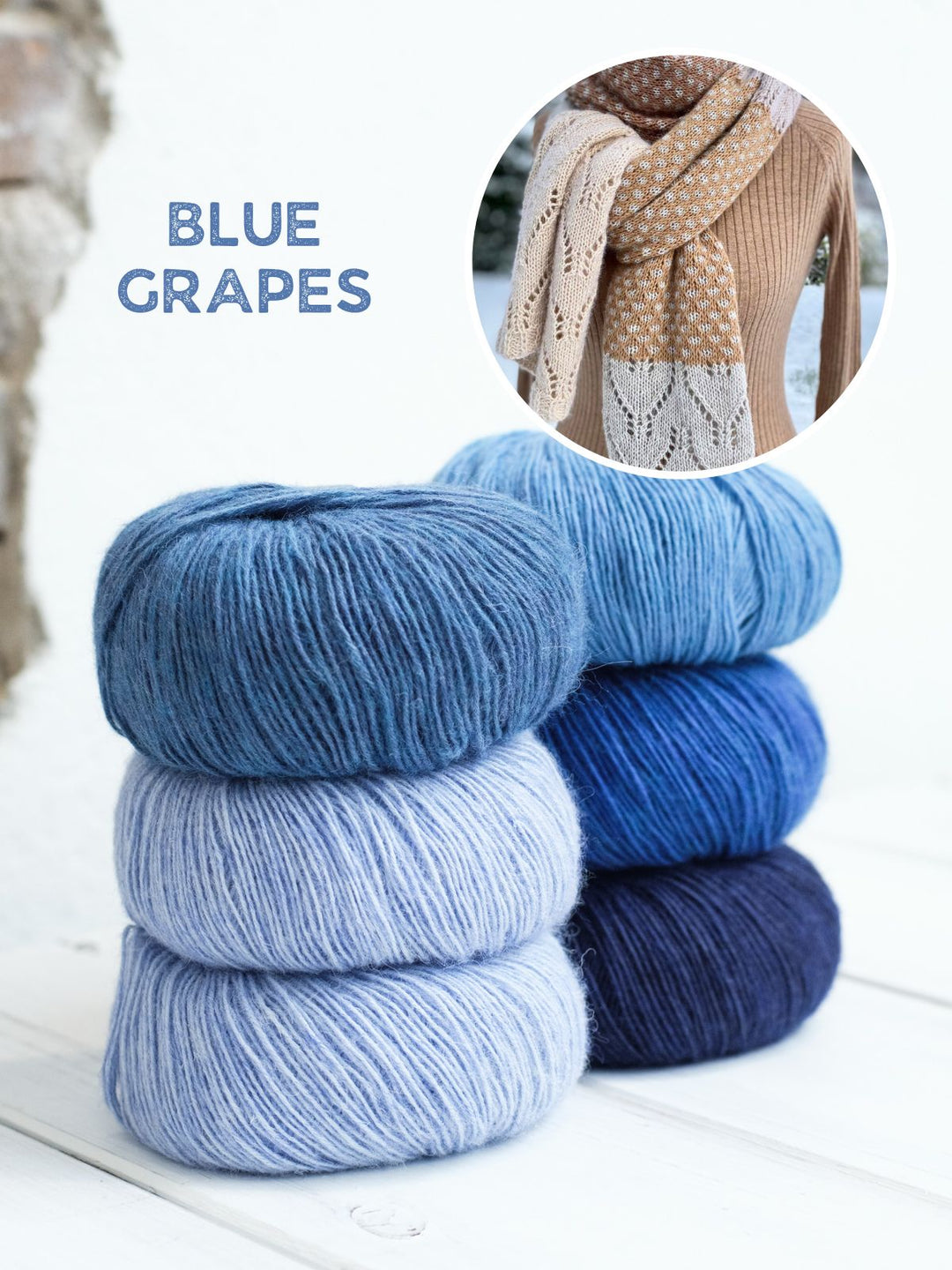 Strickpaket Lizas Tuch Spring Vibes