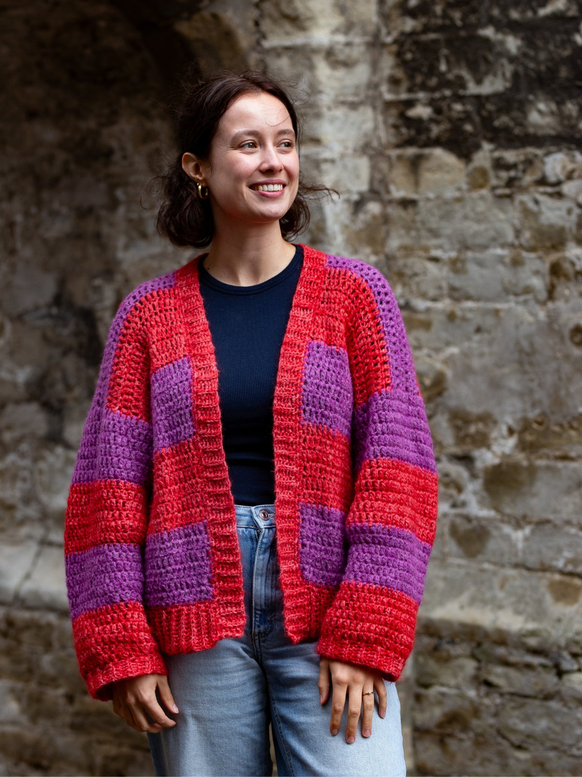 Jacke Rondo Kostenlose Anleitung | Hexagon-Jacke häkeln (für Anfänger) - Hexagon ...