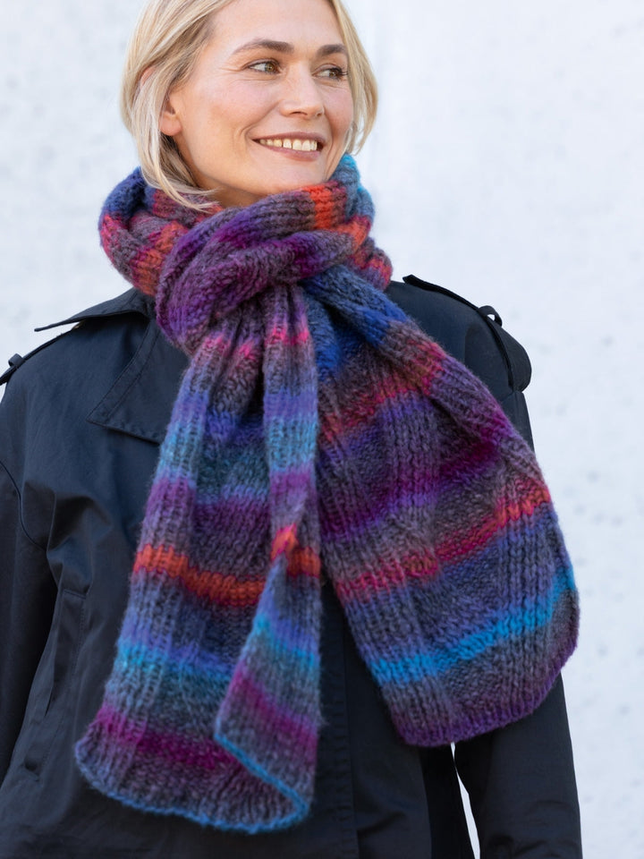 Strickpaket Bomba Zopfschal