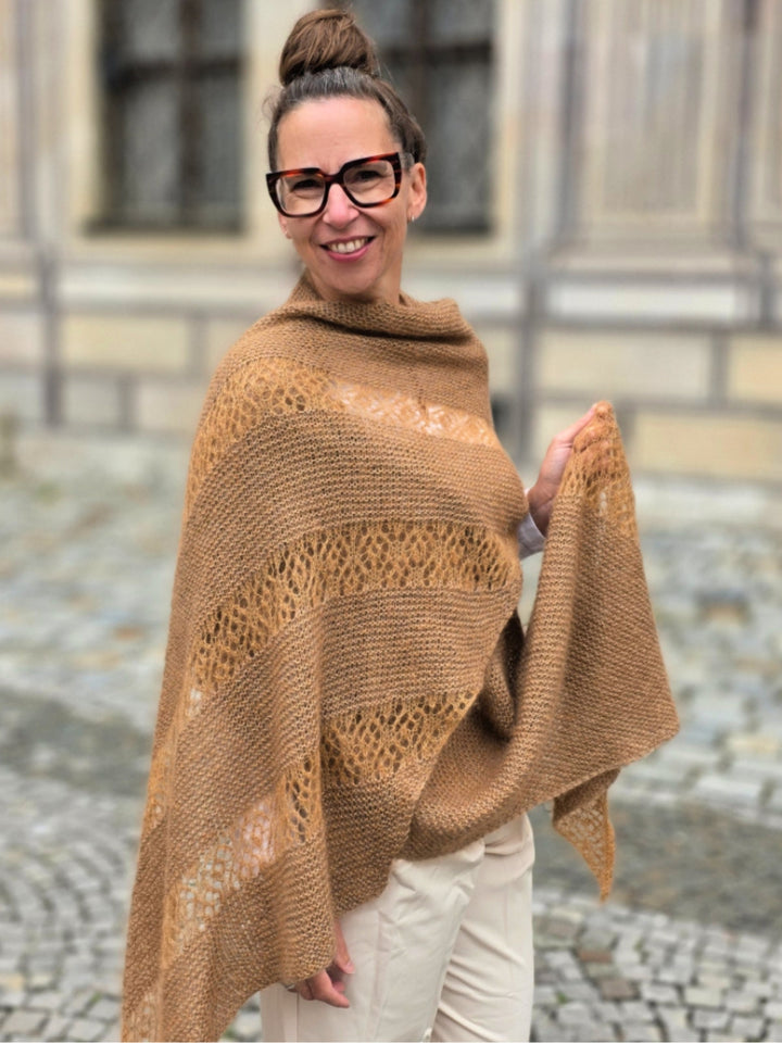 Strickpaket sjaal Elua - Joél Joél