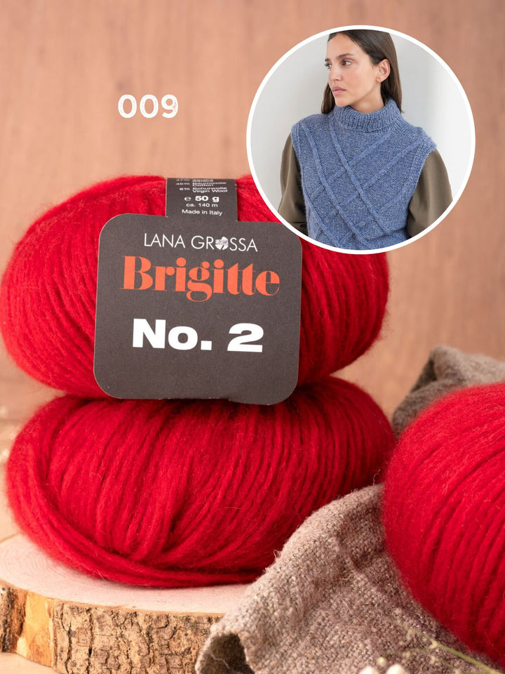 Strickpaket Brigitte No. 2 Pullunder