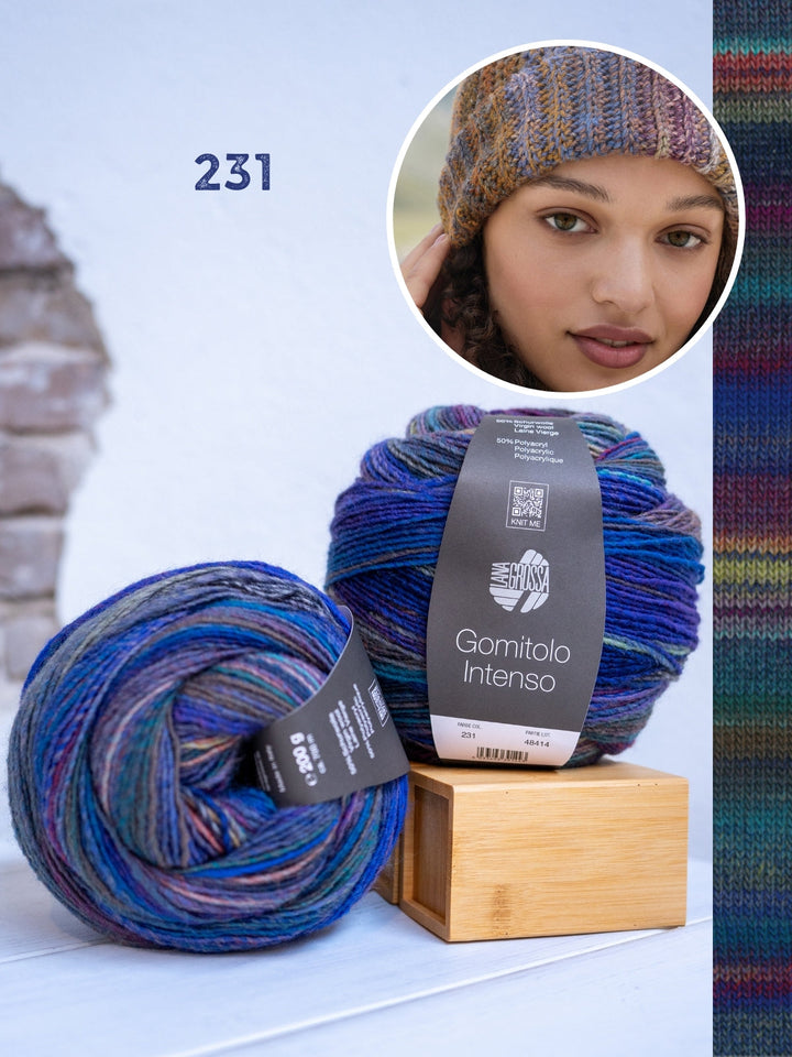 Häkelpaket Gomitolo Intenso Beanie