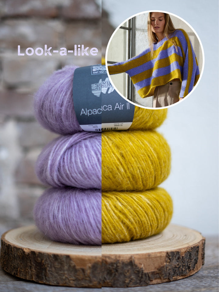 Strickpaket Alpaca Air II Kurzpullover