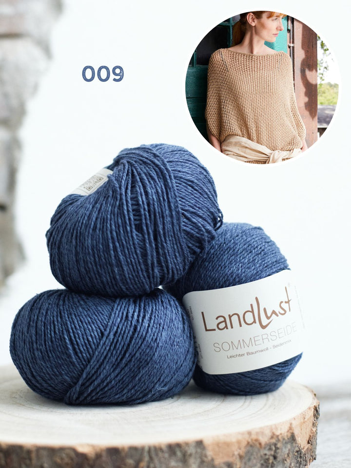 Strickpaket Landlust Sommerseide Pullover