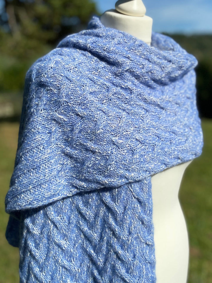 Strickpaket Lizas Tuch Braid Lines