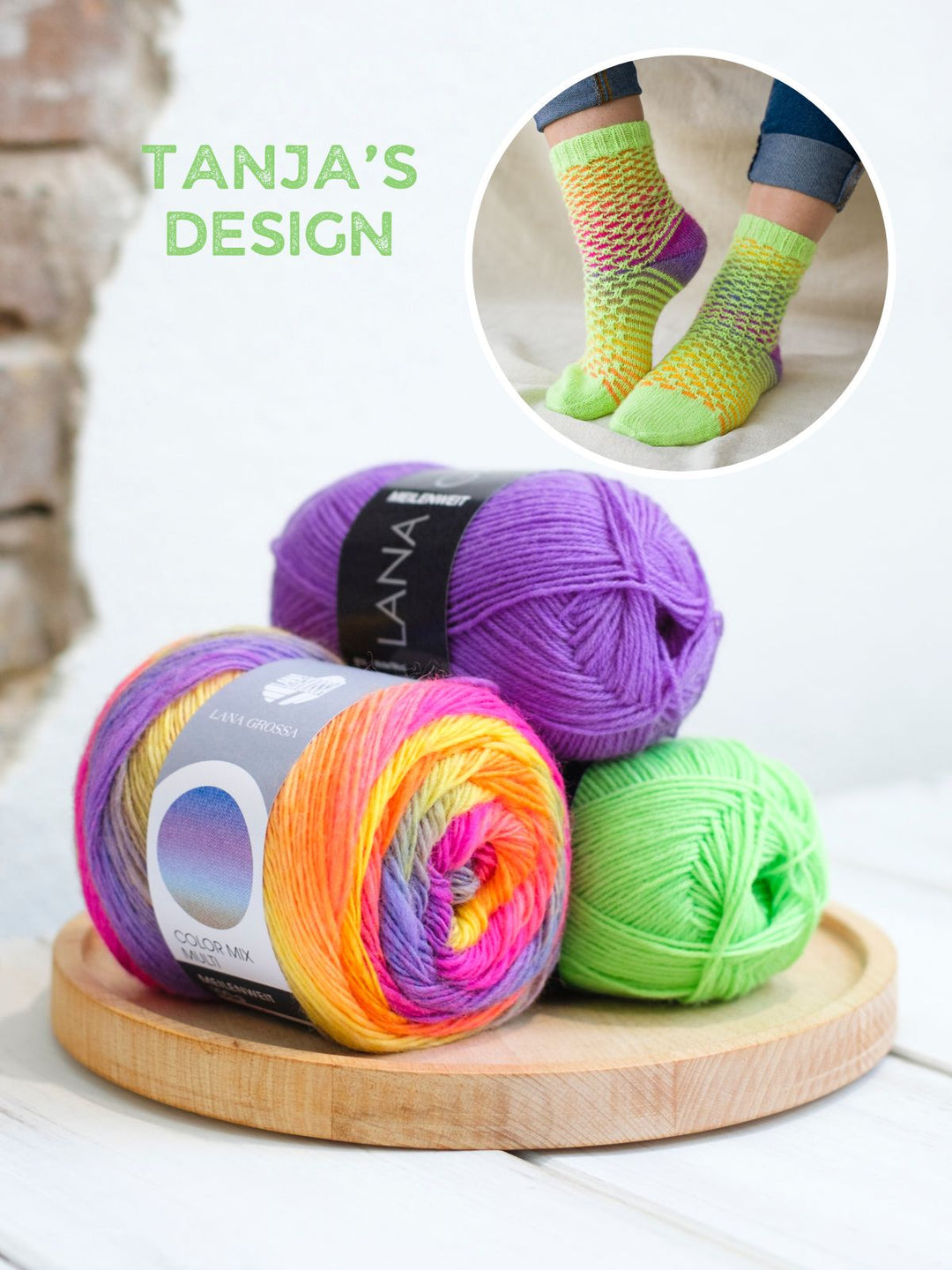 Strickpaket Autumn Socks - Tanja Steinbach