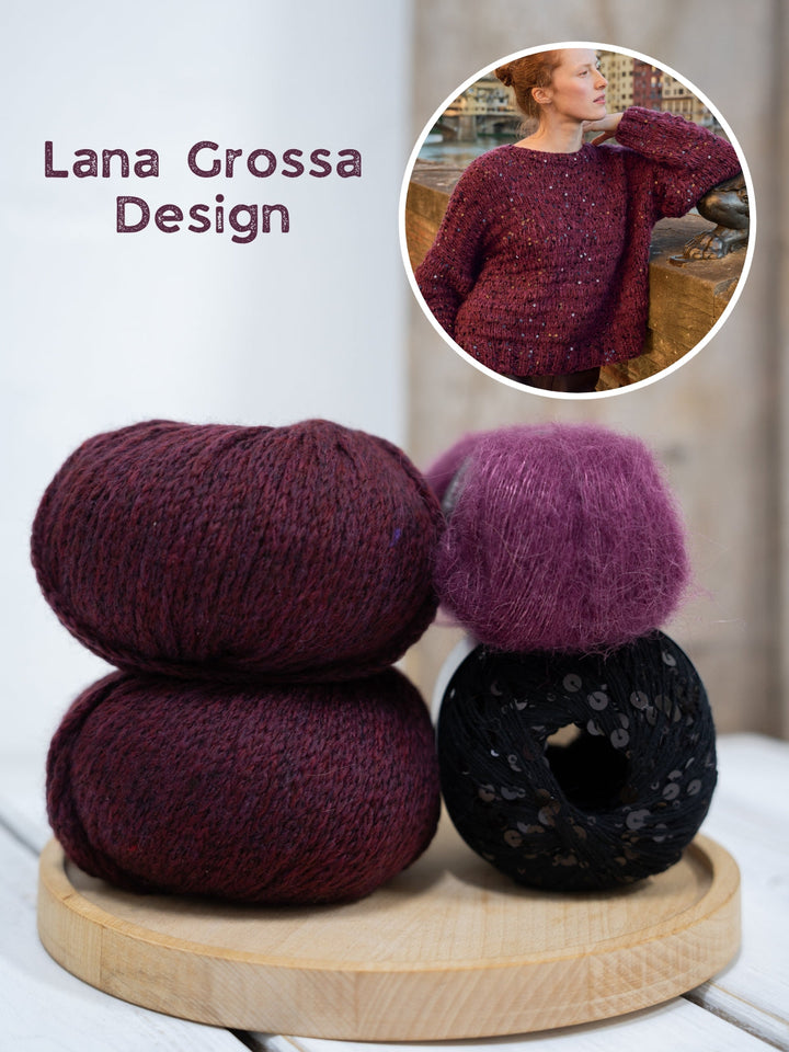 Strickpaket Alta Moda Cashmere 16 Setasuri Cosmo Pullover