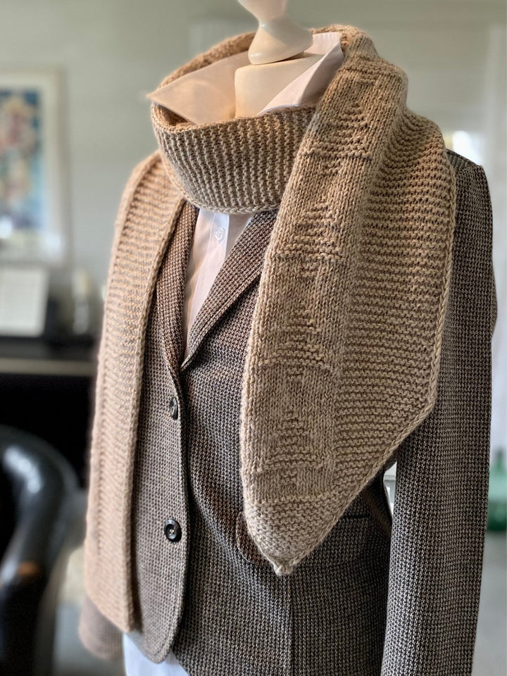 Strickpaket Lizas Schal Tiny Trees