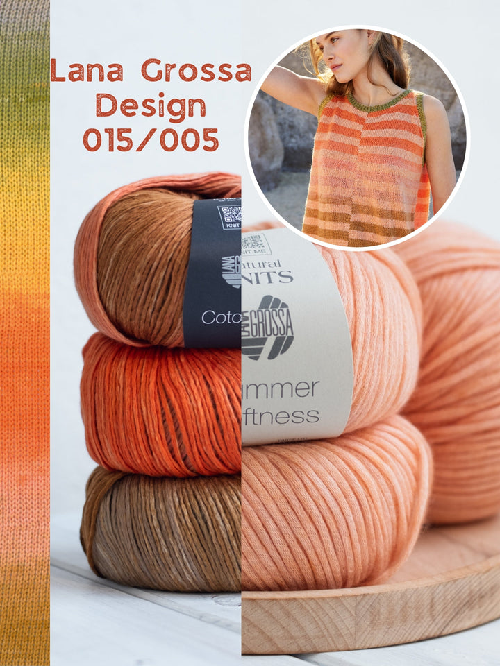 Strickpaket Cotonella Summer Softness Streifenshirt