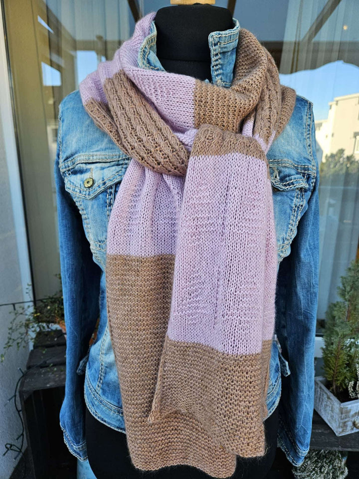 Strickpaket Lizas Cashmere Scarf - Ecopuno