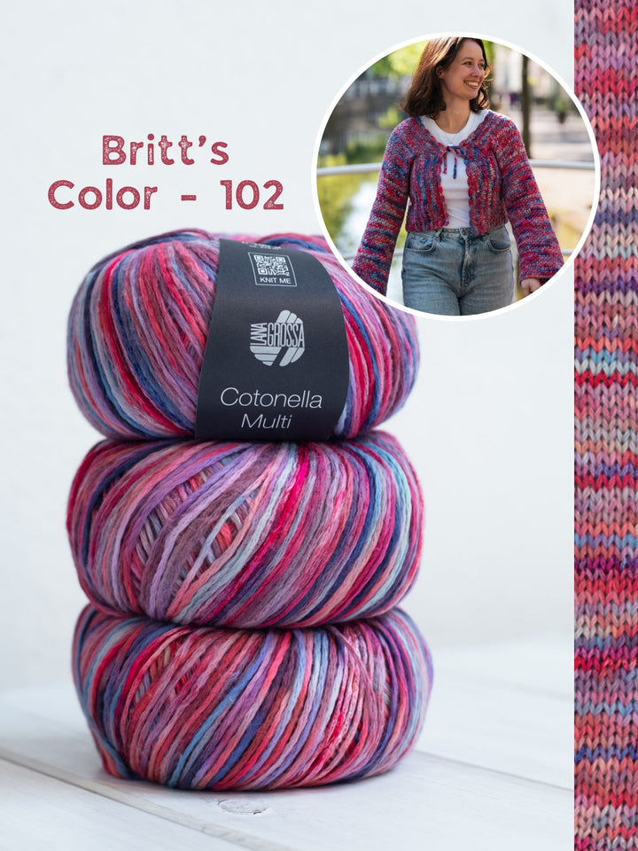Häkelpaket Blueberry Cardigan – Studio Hook & Yarn