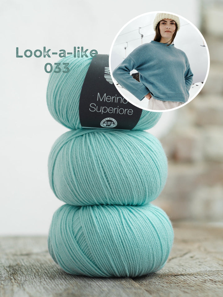 Strickpaket Merino Superiore Pullover
