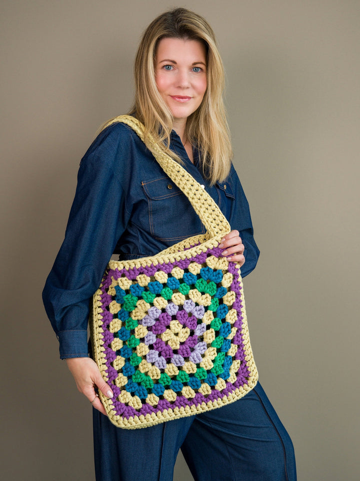 Häkelpaket Bunte Tote Bag - Tanja Steinbach