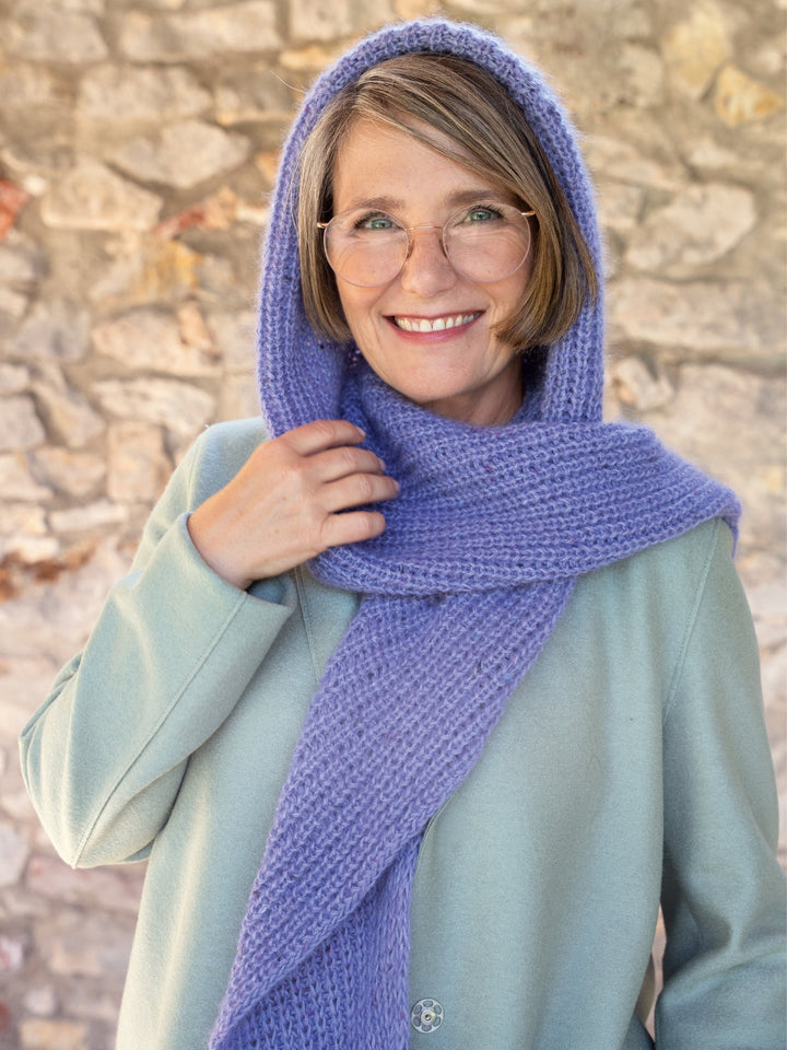 Strickpaket Cappuccio Kapuzenschal