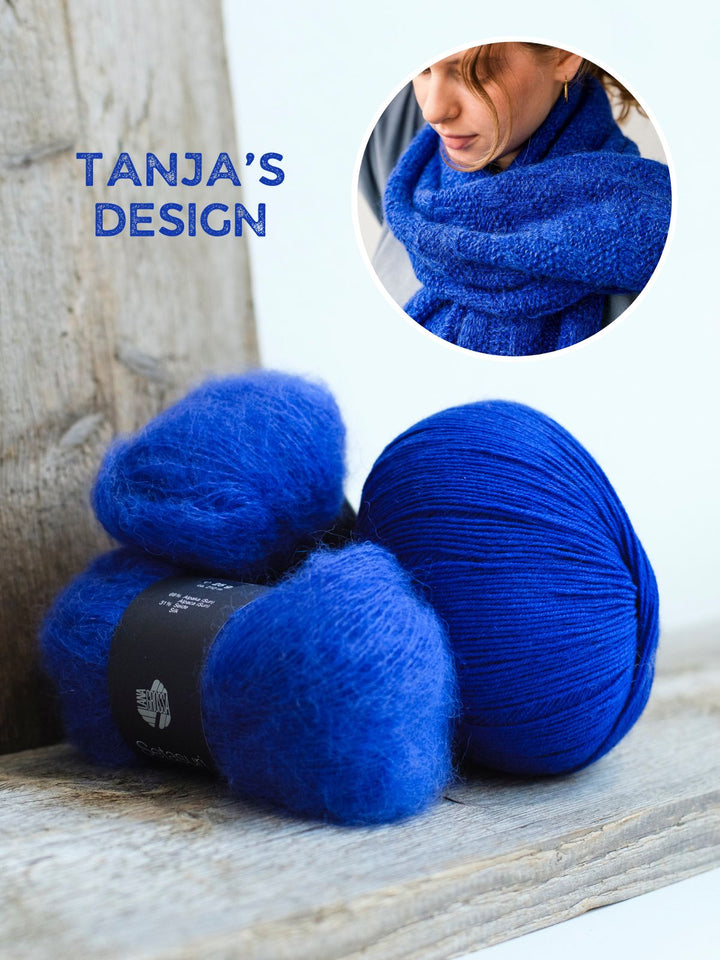 Strickpaket Tala Stola - Tanja Steinbach