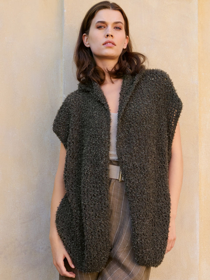 Strickpaket Frizzante Hoodieweste