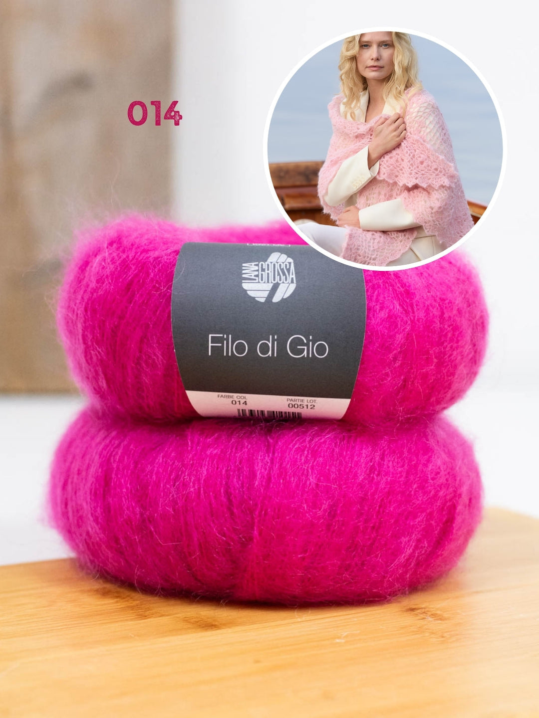 Häkelpaket Filo Di Gio Dreieckstuch