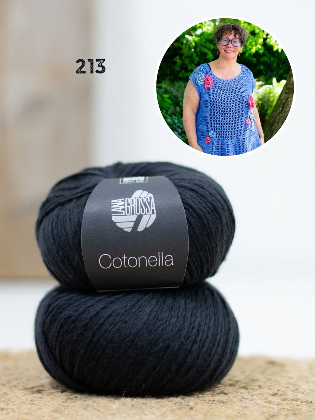Häkelpaket Cotonella Kleid mit Blüten