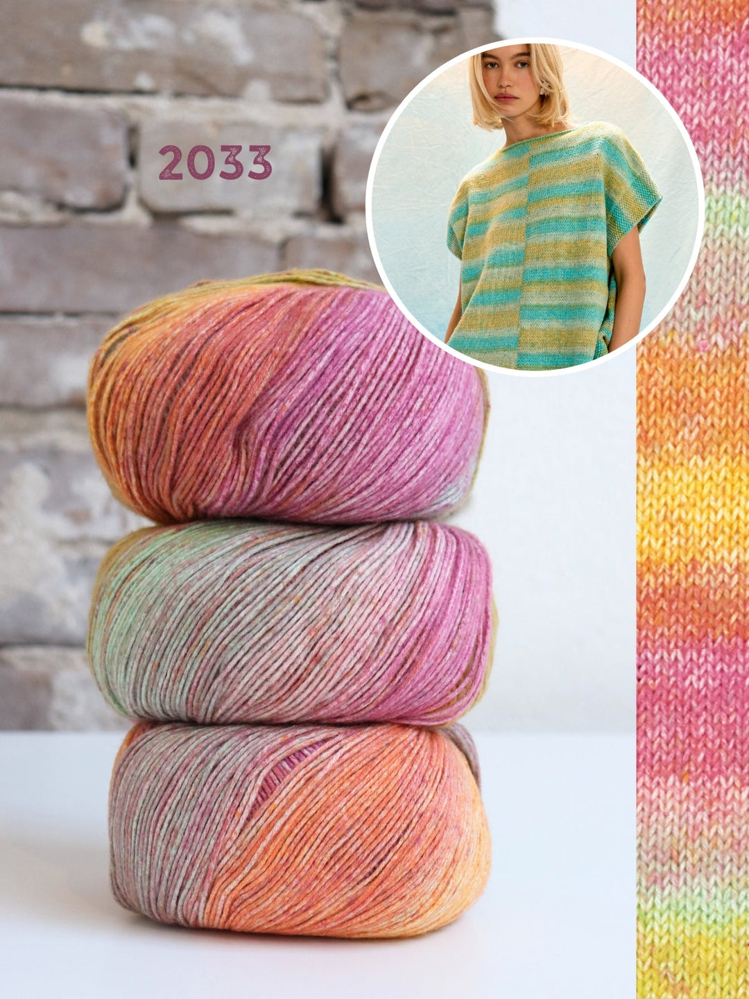 Strickpaket Gomitolo Mambo Top