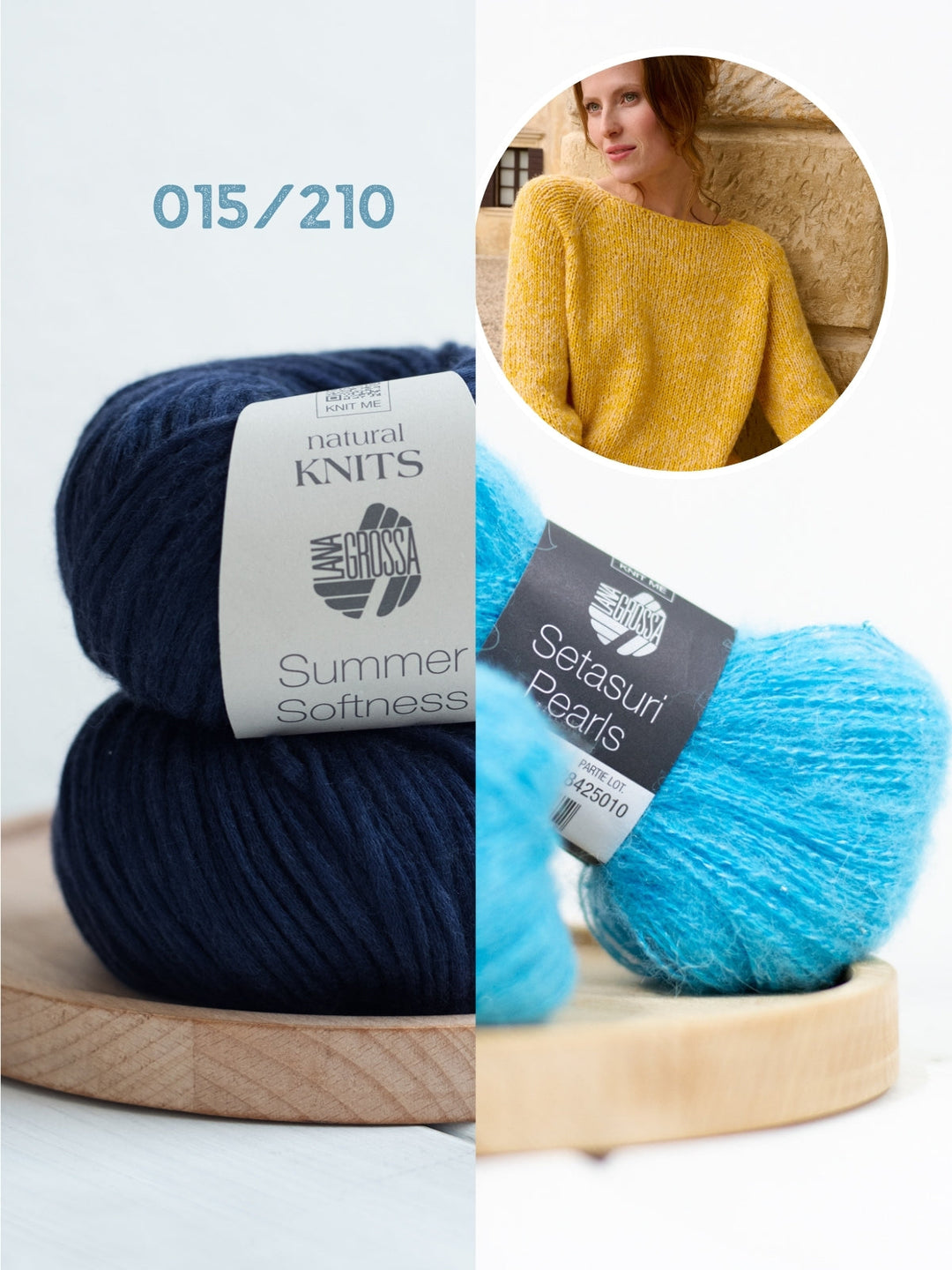 Strickpaket Summer Softness Setasuri Pearls Kurzarmpulli