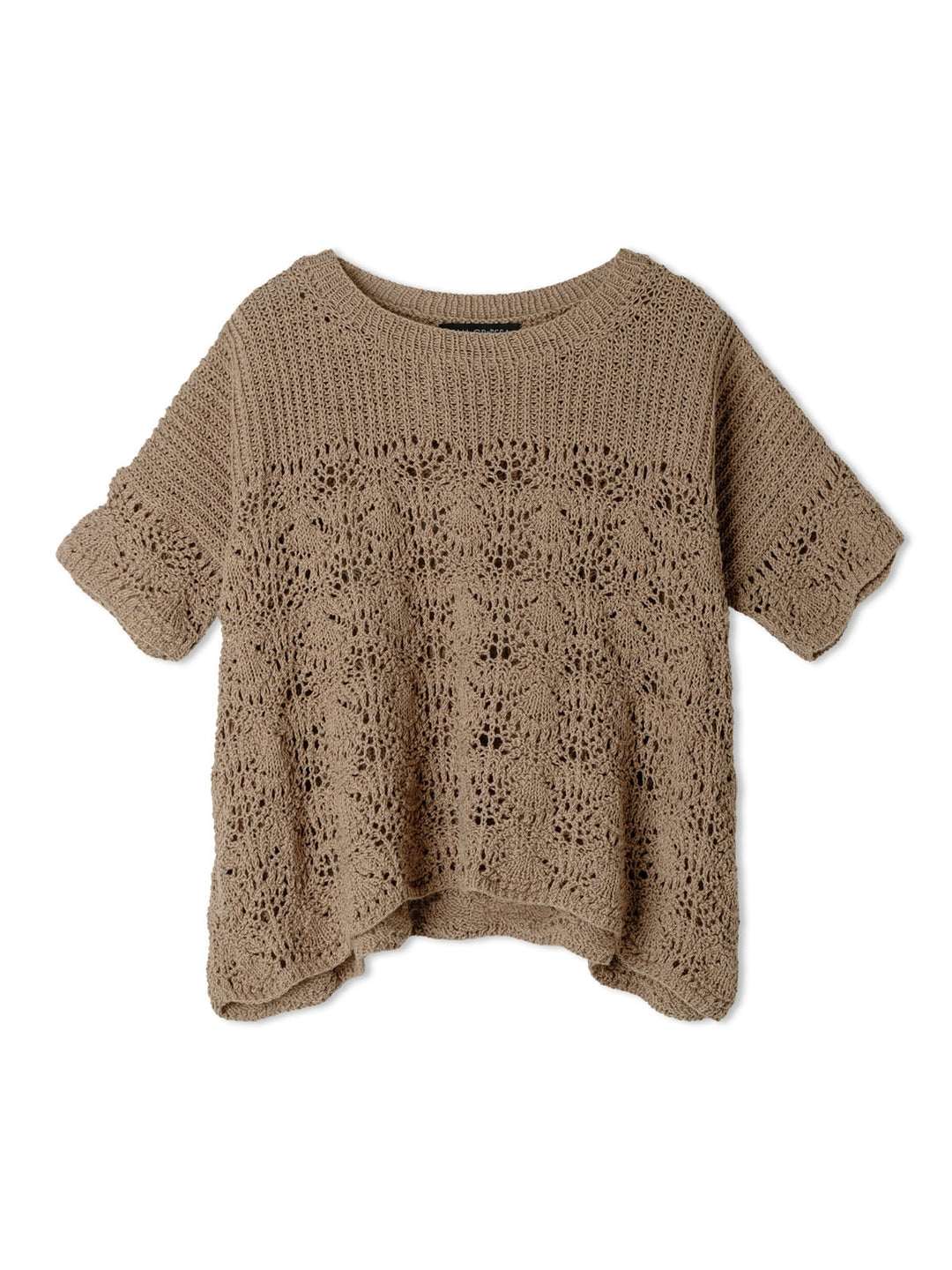 Strickpaket Landlust Sommerseide Shirt im Lochmuster