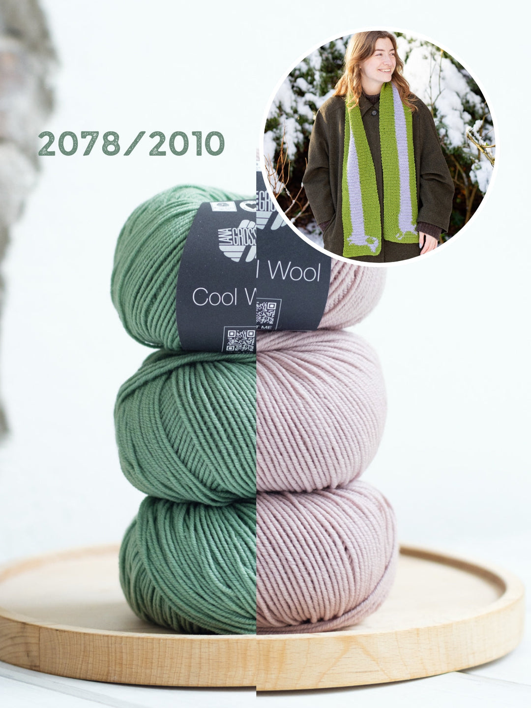 Häkelpaket Sausage Dog Scarf - Englischsprachig - Devout Hand