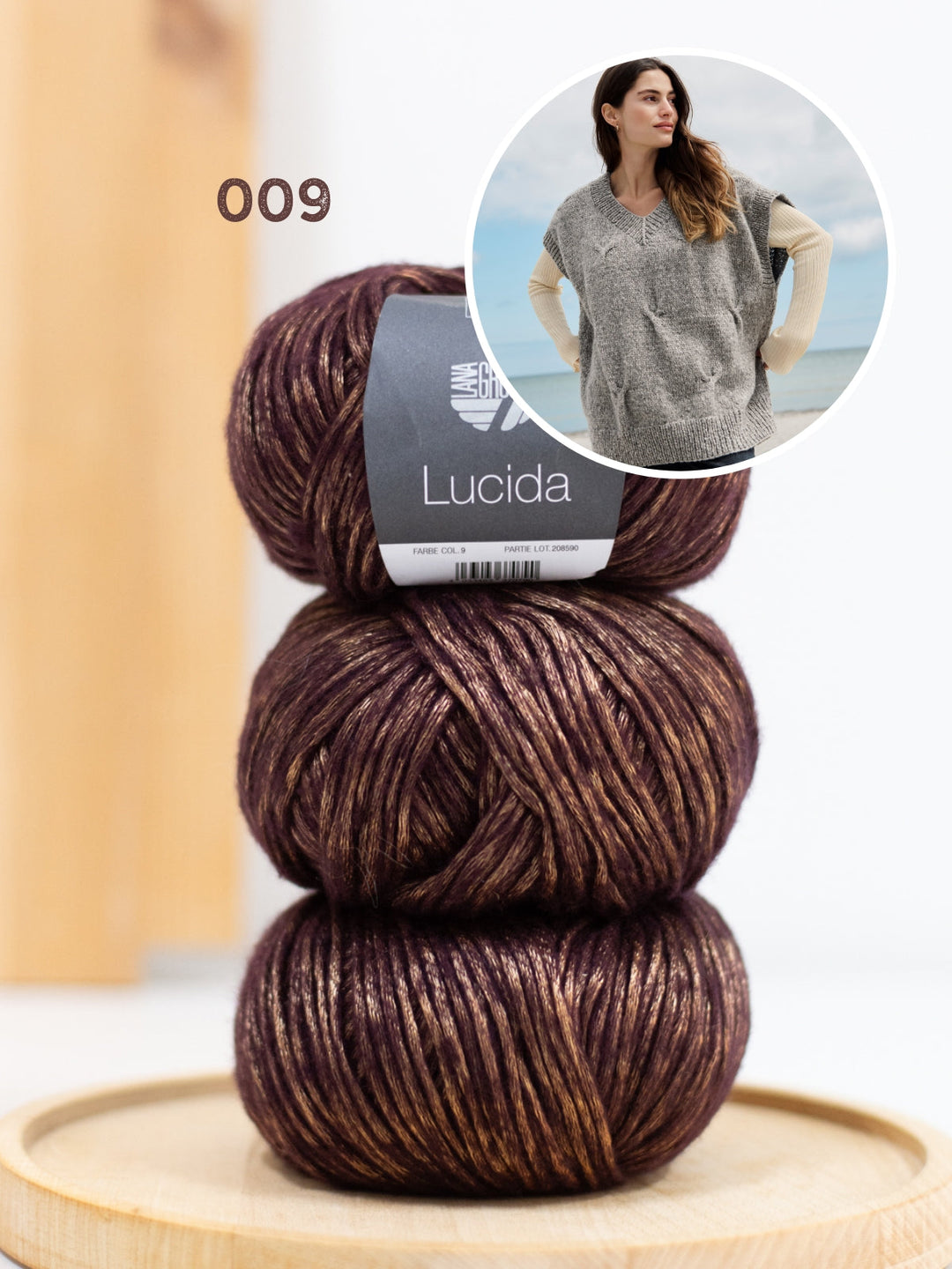 Strickpaket Lucida Pullunder