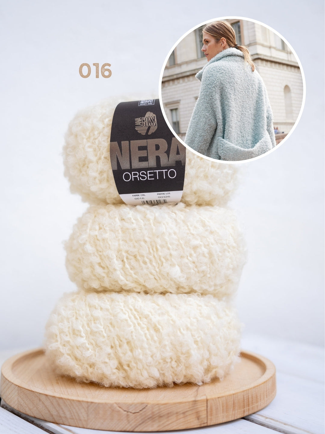 Strickpaket Orsetto Jacke