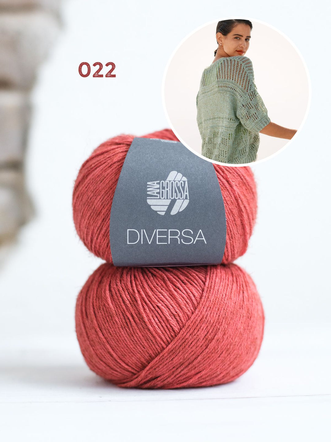 Strickpaket Diversa Jacke im Mustermix