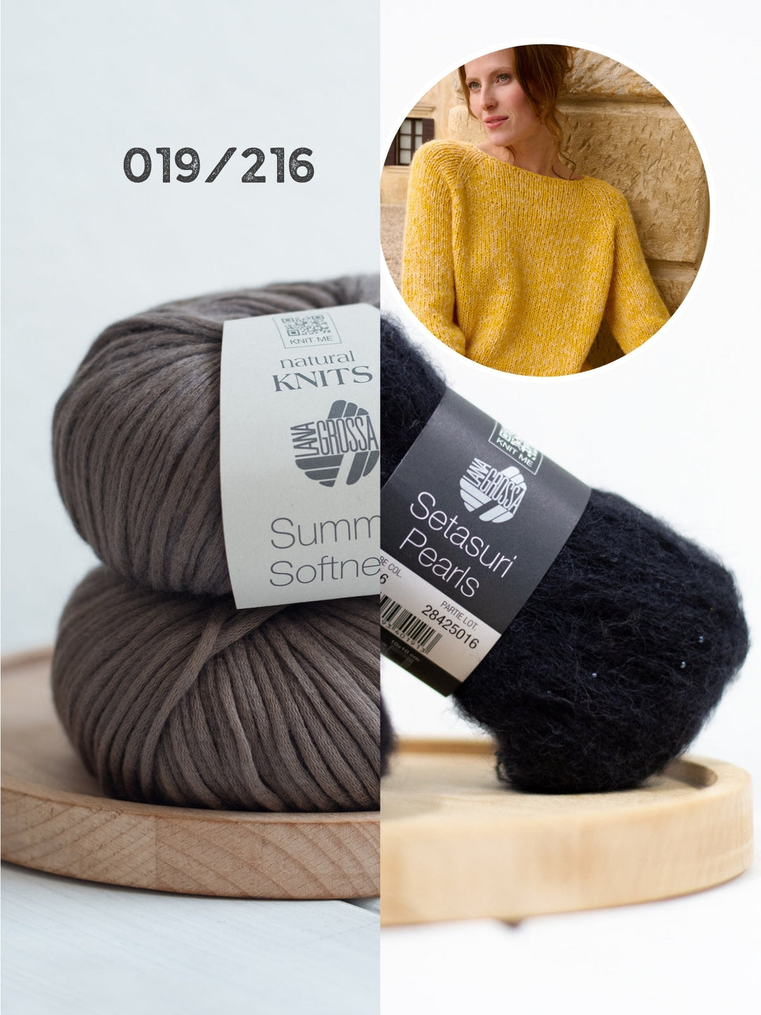 Strickpaket Summer Softness Setasuri Pearls Kurzarmpulli