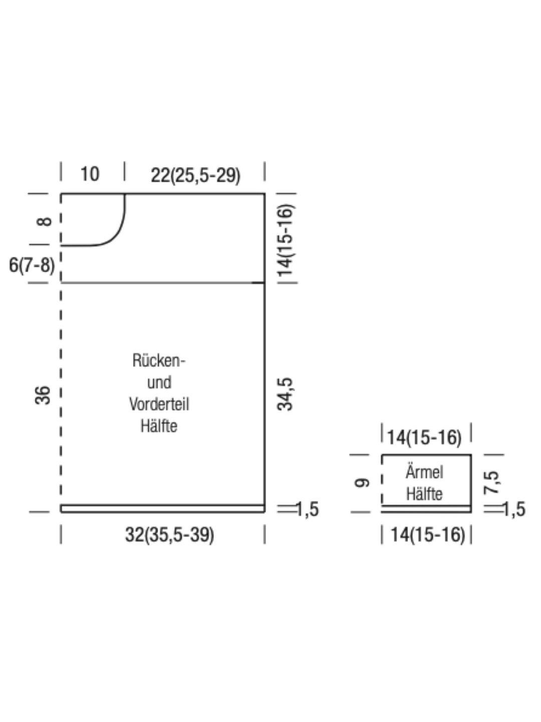 Strickpaket Landlust Sommerseide Shirt im Lochmuster
