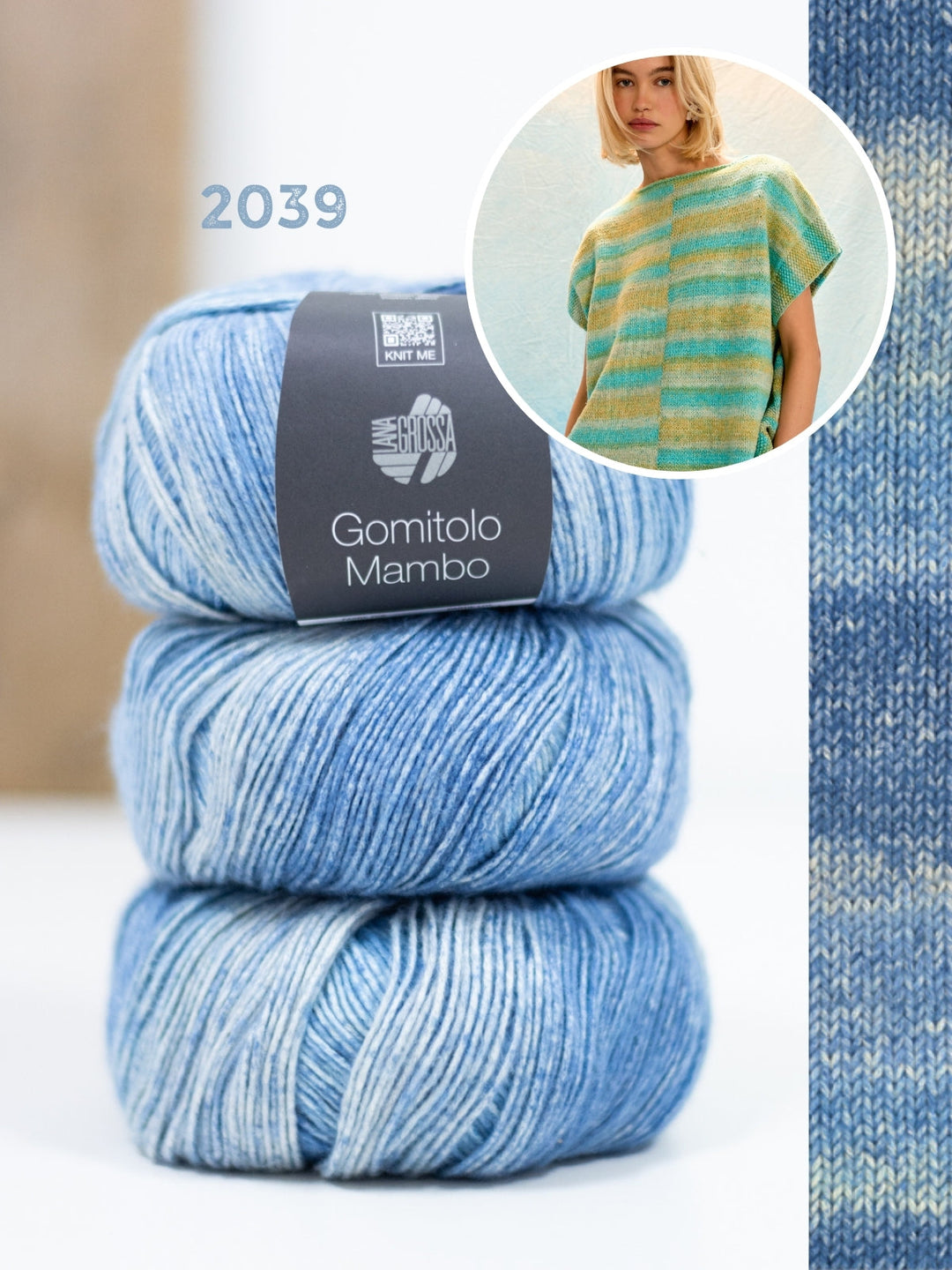 Strickpaket Gomitolo Mambo Top