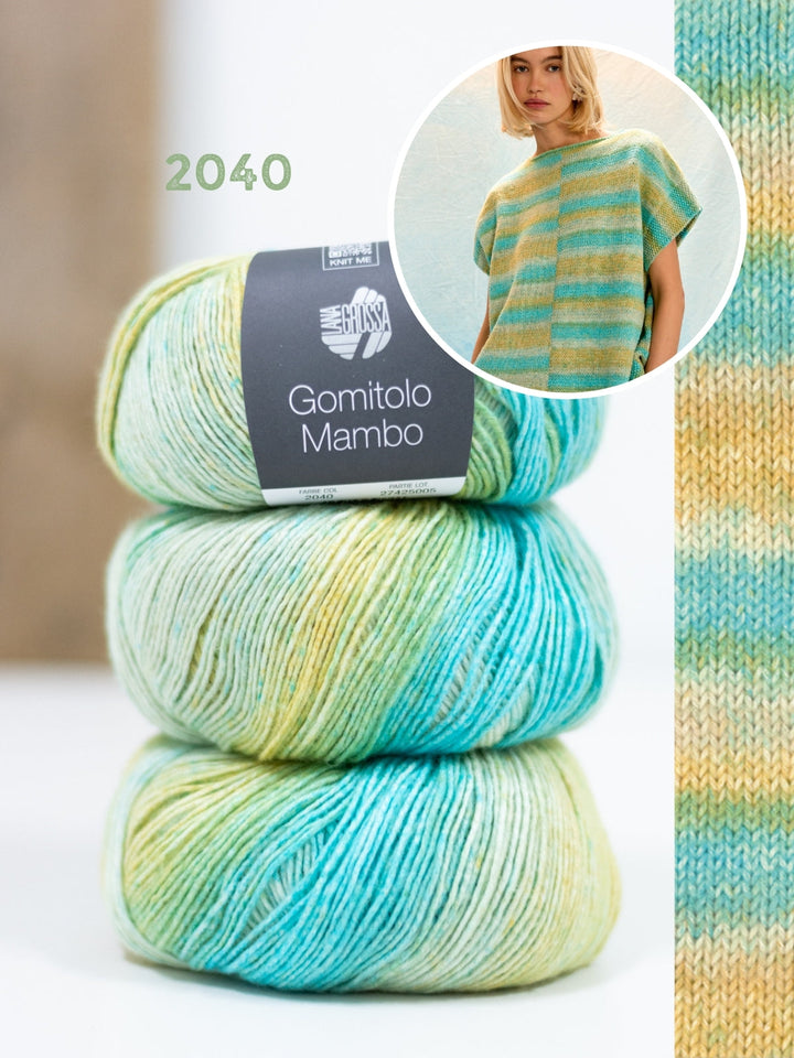 Strickpaket Gomitolo Mambo Top