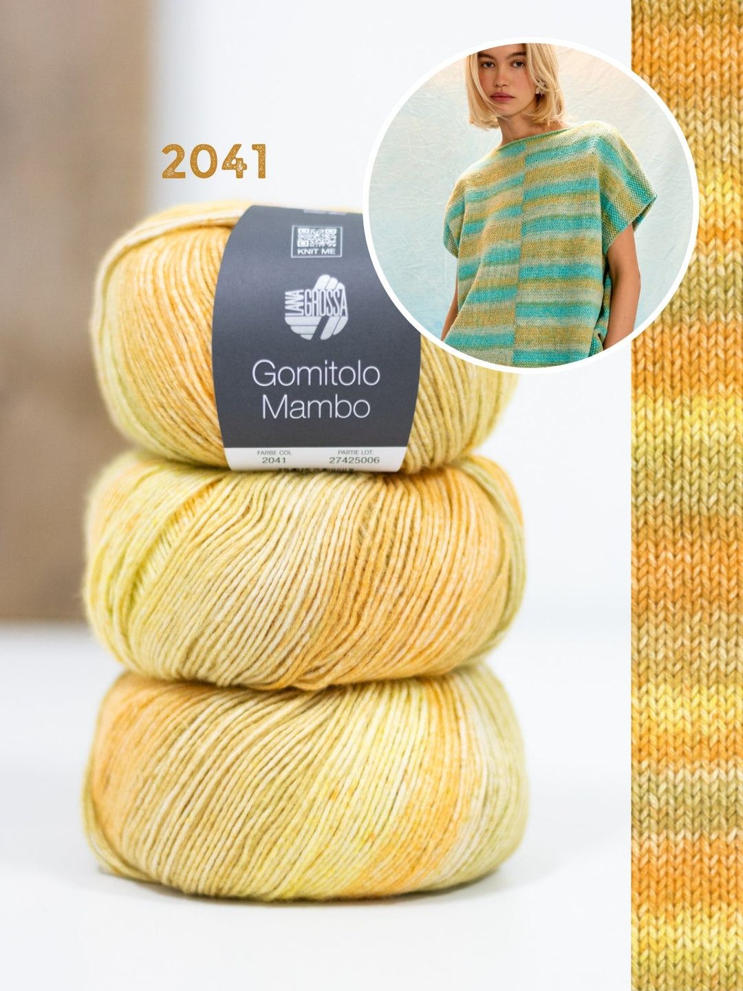 Strickpaket Gomitolo Mambo Top