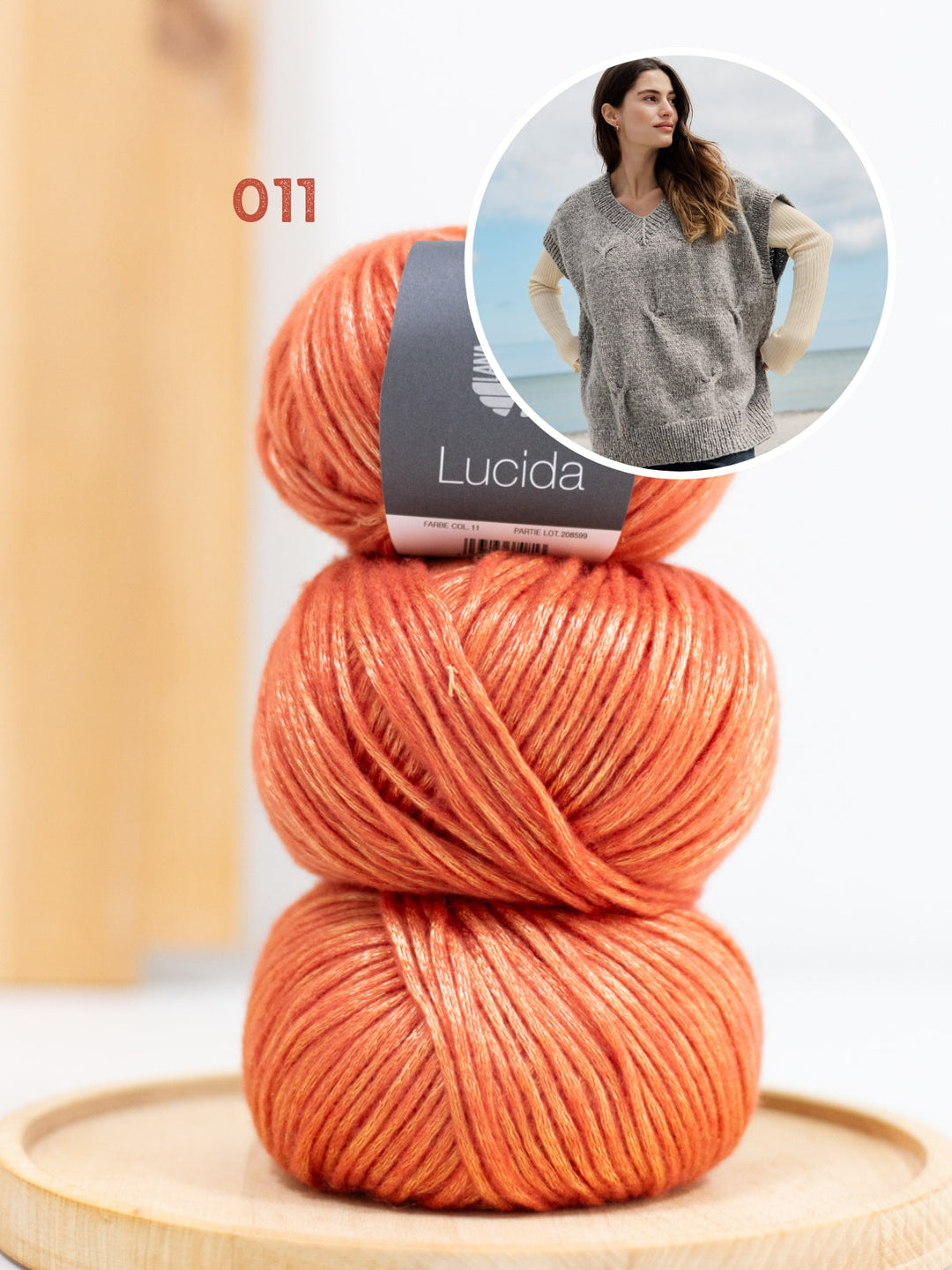 Strickpaket Lucida Pullunder