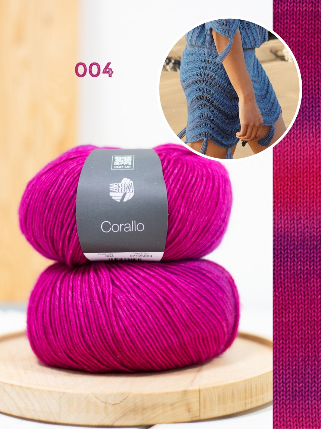 Strickpaket Corallo Rock