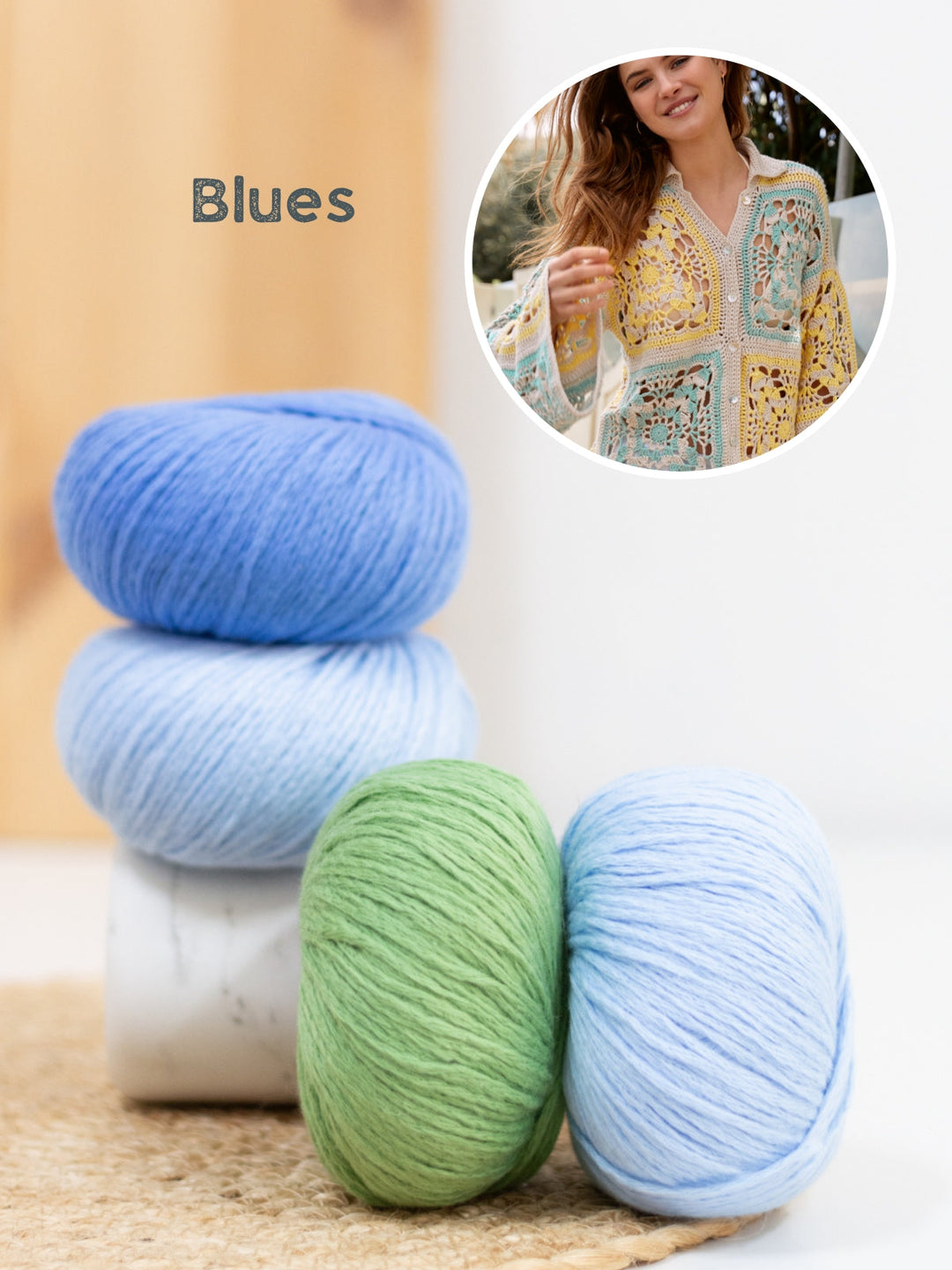 Häkelpaket Cotonella Granny Jacke